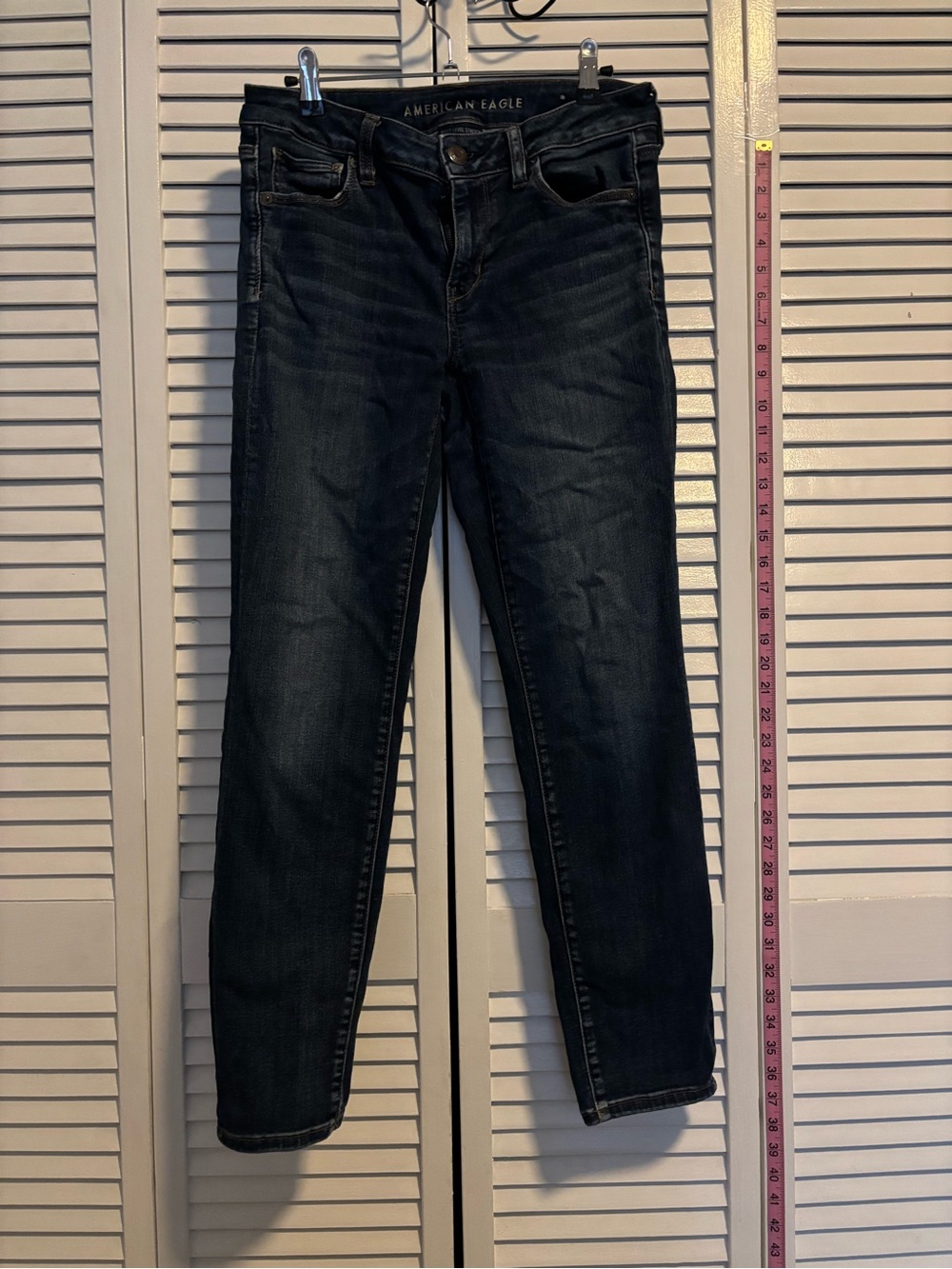 American Eagle Outfitters Women's Dark Indigo Skinny Jeans
